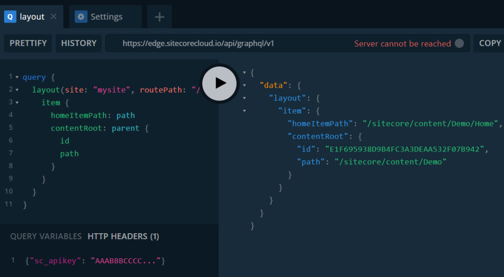 GraphQL ide