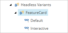 component variants